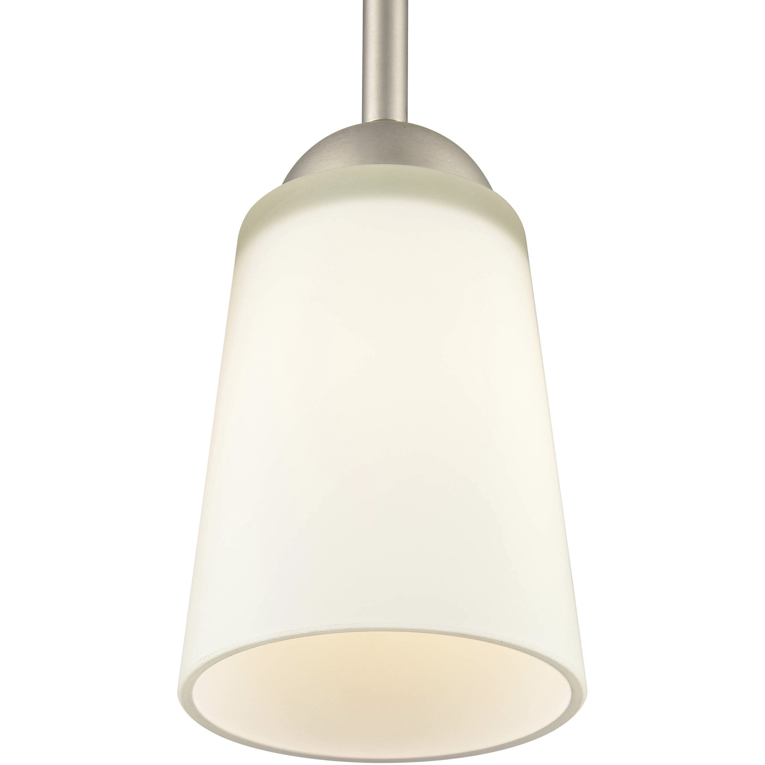 Ivey Lake 1 Light 4.75 inch Satin Nickel Pendant Ceiling Light